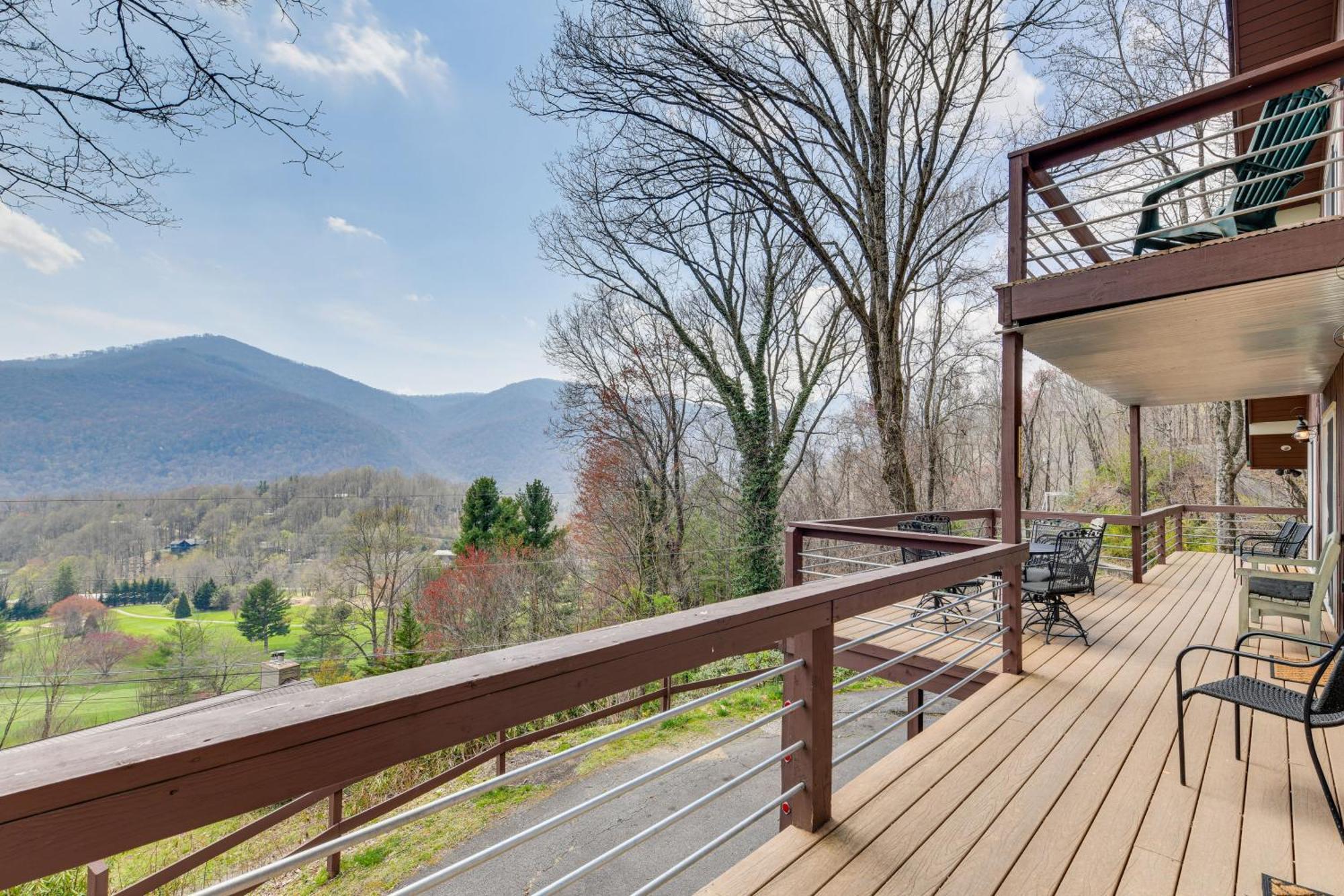 Maggie Valley Gem With Blue Ridge Mtn View And Hot Tub Villa Exterior photo